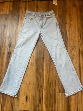 Wrangler Light Blue Men's Straight-Leg Jeans